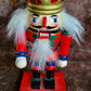 Mini Nutcrackers with Movable Mouths, Set of 6 - 4" to 5" Tall