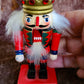 Mini Nutcrackers with Movable Mouths, Set of 6 - 4" to 5" Tall